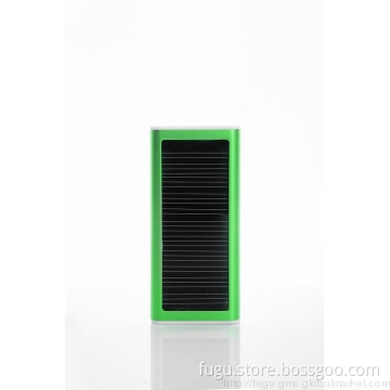 Aluminium Solar Charger, 95x43x10mm, 5.5v, 400- 800ma/hw/USB Cable